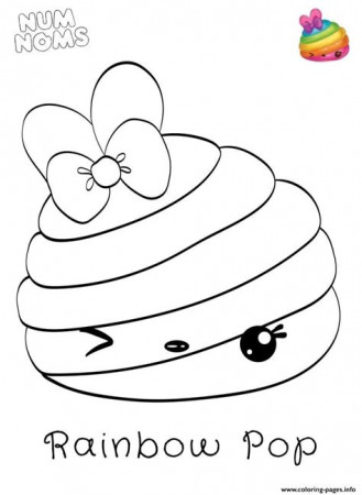 Num Nom Colouring Pages - Free Colouring Pages