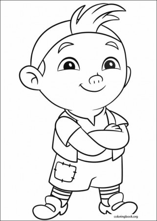 Jake And The Never Land Pirates coloring page (009) @ ColoringBook.org