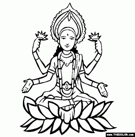 Shiva Coloring Page | Free Shiva Online Coloring - Hinduism ...
