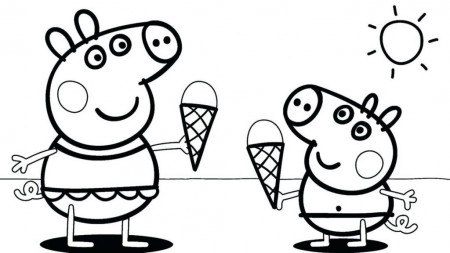 Coloring pages ideas : Excelent Peppa Coloring Pages Coloring ...