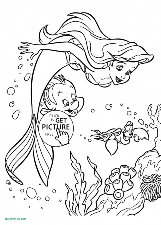Coloring Pages : Coloring Little Mermaid Bookture Staggering The ...