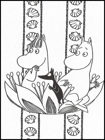 Moomins Printable Coloring Pages 11