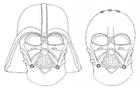 Darth Vader Coloring Pages to Print for Star Wars Lovers ...