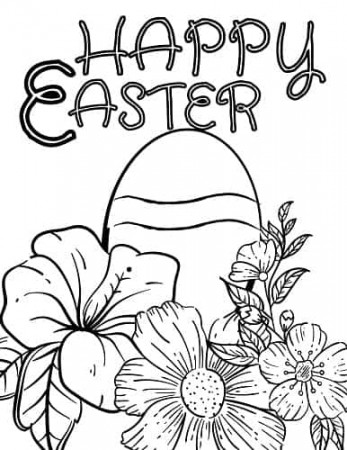 Free Printable Easter Coloring Pages PDF – Cenzerely Yours