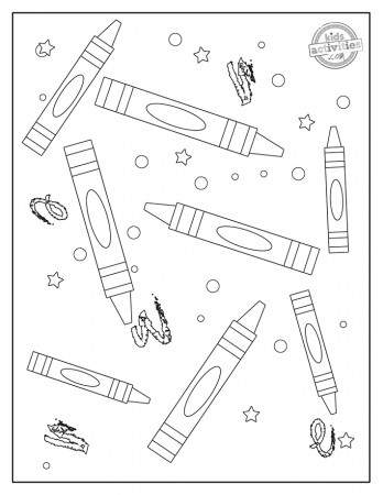 Best Crayola Coloring Pages to Print for Free | Kids Activities Blog