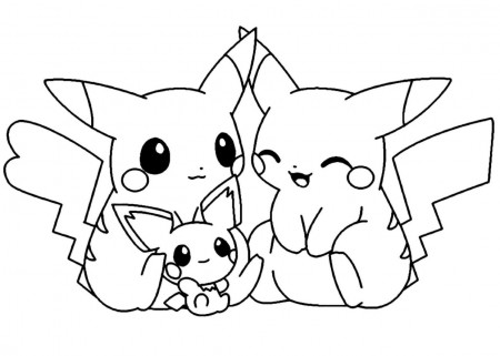 Cute Pokemon Coloring Pages Free Printable Sheets