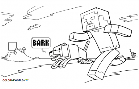 Drawing Minecraft #113749 (Video Games) – Printable coloring pages
