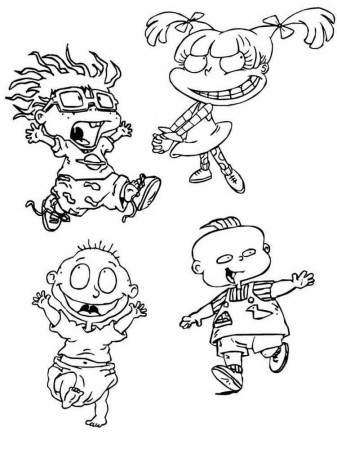 Rugrats coloring pages