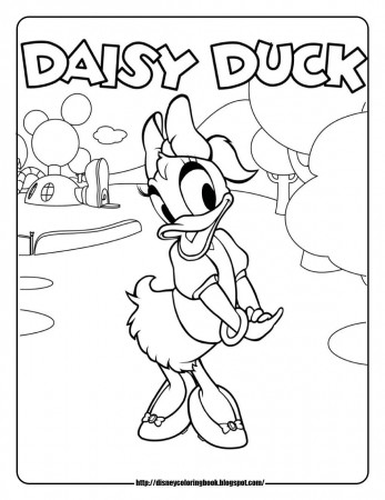Baby Mickey Mouse Clubhouse Coloring Pages - Coloring Pages For ...