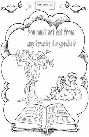 adam and eve coloring pages. adam and eve coloring pages. adam and ...