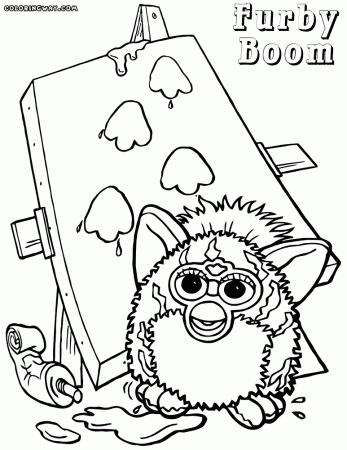 Furby coloring pages | Coloring pages to download and print