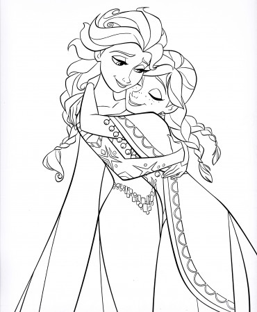 Disney Princess Coloring Pages Frozen Elsa
