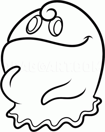 How to Draw Clyde from Pac Man and the Ghostly Adventures, Coloring Page,  Trace Drawing