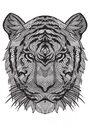 Adult Coloring Pages Animals
