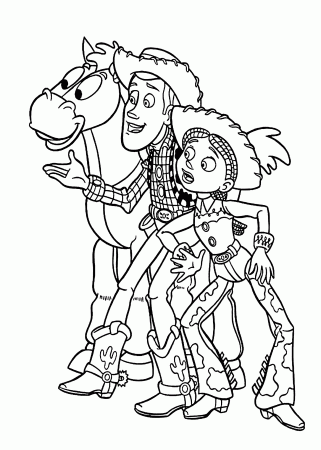 Woody Coloring Pages Printable Toy Story - Gianfreda.net