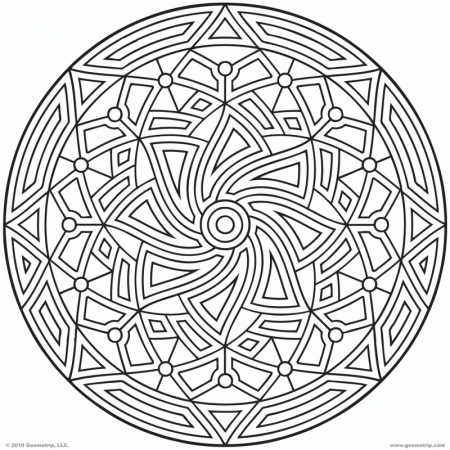Geometric Coloring Pages Â» Coloring Pages Kids