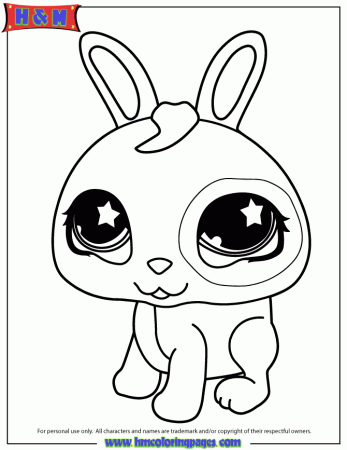 Pin Cute Bunny Coloring Pages Free Printable Pictures For