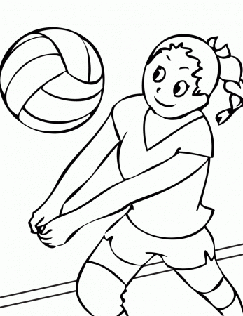 Free Coloring Pages Of Summer Sports Free Olympic Sports Colouring ...