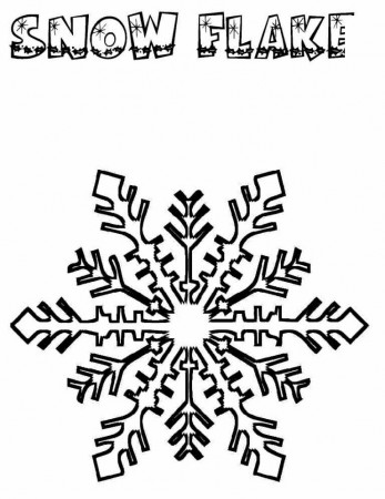 Christmas Snowflake Coloring Pages for Kids : New Coloring Pages ...