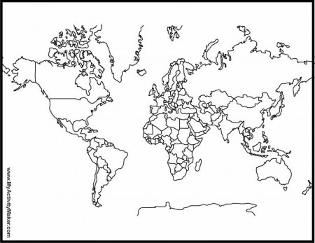 Map coloring pages