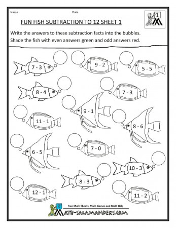 Related Subtraction Coloring Pages item-11038, Addition Coloring ...