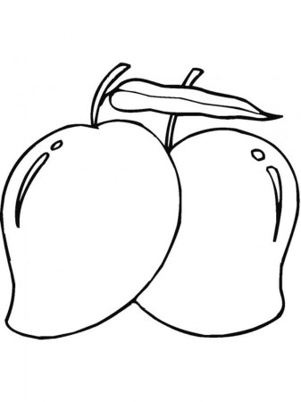 Mango coloring pages. Download and print Mango coloring pages.