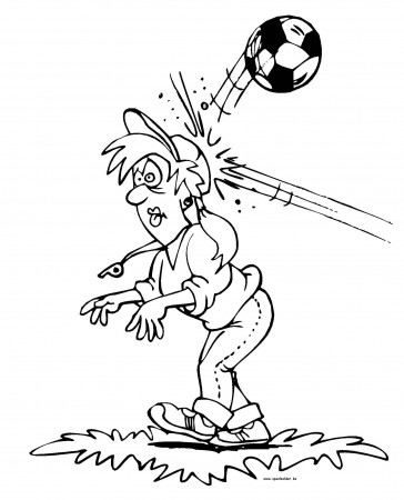 Kids-n-fun.com | 23 coloring pages of Soccer