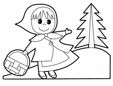 Little people coloring pages for babies 24 - Free games for ...