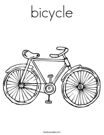9 Pics of Bicycle Coloring Pages Printable - Bike Coloring Pages ...