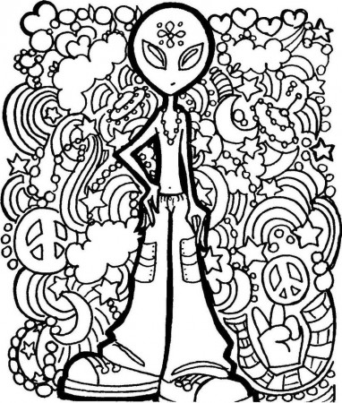 15 Pics of Trippy Coloring Pages For Teens - Awesome Trippy ...