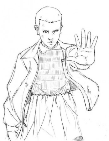 Eleven coloring pages