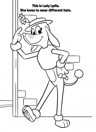 Go, Dog, Go Coloring Pages - Free Printable Coloring Pages for Kids