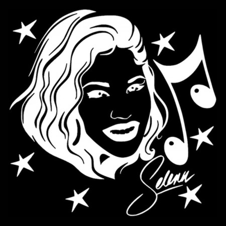 13cm*13cm Selena Quintanilla Singer Actress Music Fashion Car Sticker  Black/Silver S3 4699|car sticker|stickers blacksilver car sticker -  AliExpress