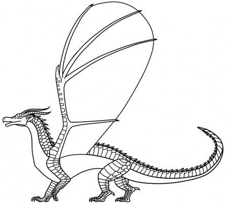 Wings Of Fire Silkwing Coloring Pages - Novocom.top