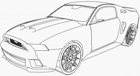 Coloring Pages : Mustang Coloring Gt Car Simple Wecoloringpagecom ...