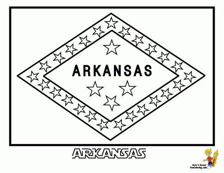 Coloring Pages Arkansas - Coloring Pages For All Ages