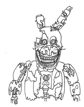 Top Coloring Pages: Coloring Pages Fashionable Idea Fnaf ...