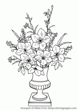 Hard Flower Coloring Pages | printable coloring for kids ...