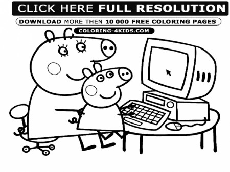 If You Give A Pig A Pancake Coloring Pages | Coloring Pages Kids ...