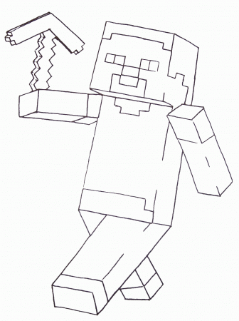 Minecraft Zombie Coloring Pages Free Minecraft Coloring Pictures ...