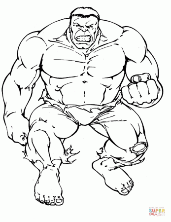 Hulk coloring pages | Free Coloring Pages
