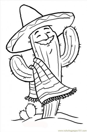 fiesta coloring sheets | COLORING FIESTA MEXICAN PAGE Â« Free ...