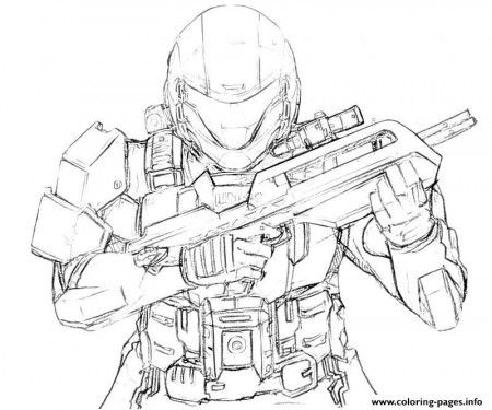 Free Halo Spartan Coloring Pages - Toyolaenergy.com