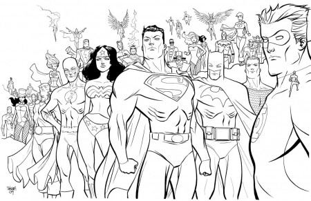 Coloring Pages Of Superheroes (17 Pictures) - Colorine.net | 7588
