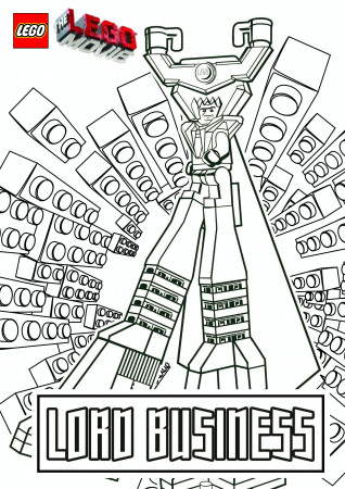 Lego Movie Printables - Coloring Pages for Kids and for Adults