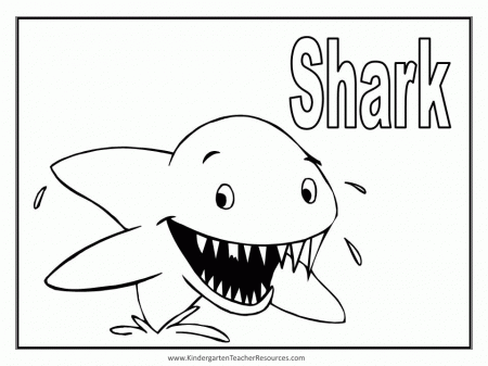 7 Pics of Free Shark Coloring Pages - Shark Printable Coloring ...