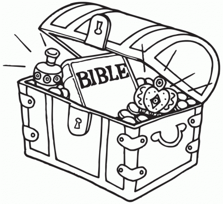 Treasures In Heaven Coloring Page - Coloring Pages for Kids and ...