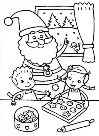 popcorn coloring sheet christmas cookies coloring pages christmas ...