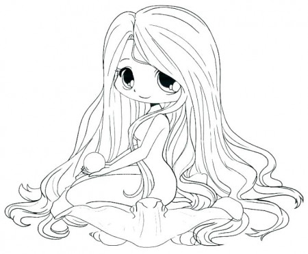Easily Done Anime Girl Neko Chibi Coloring Pages Coloring Pages ...