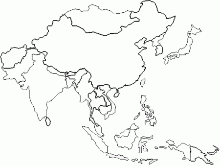 Map by artofanderson.com - Find Your Map in artofanderson.com. | Peta, Asia  tenggara, Putih hitam